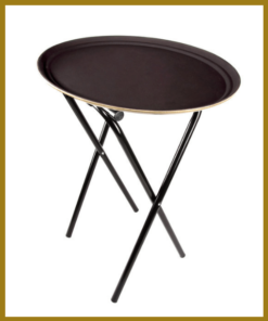 Wooden tray station