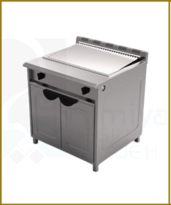 Lawston stove with steel cover