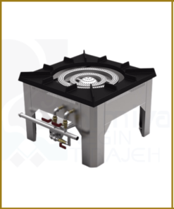 three row rice stove