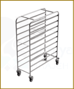 Food tray trolley