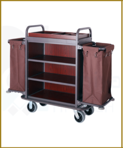 housekeeping trolley double bag