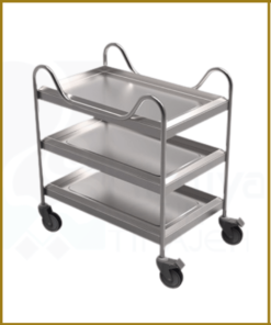 clean dish trolley
