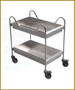 dirty dish trolley