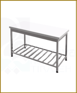 Teflon surface industrial table
