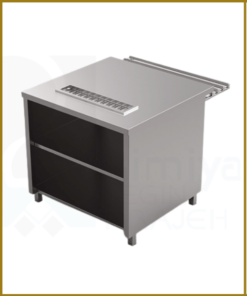 Counter under the samovar