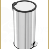 سطل زباله پدال دار 25 لیتری آرام بند استیل